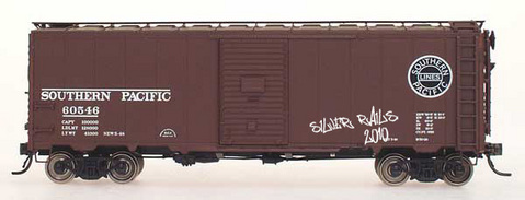 Photo of Southern Pacific boxcar HO model